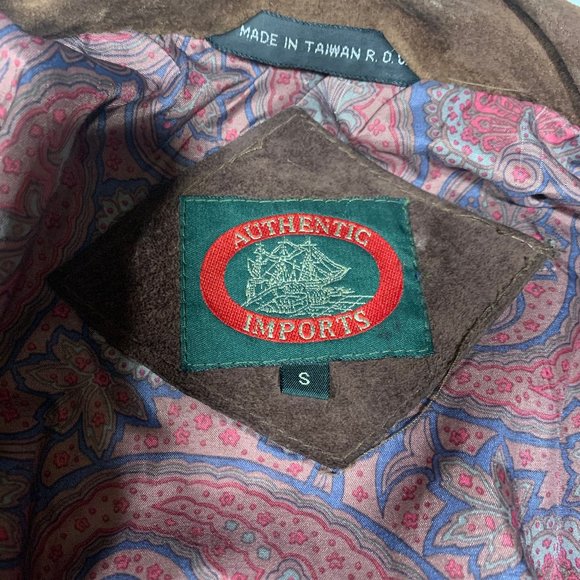 Authentic Imports,Vintage leather Jacket - Picture 8 of 12